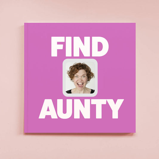 Personalised Gift For Aunty 'Find The Aunty'