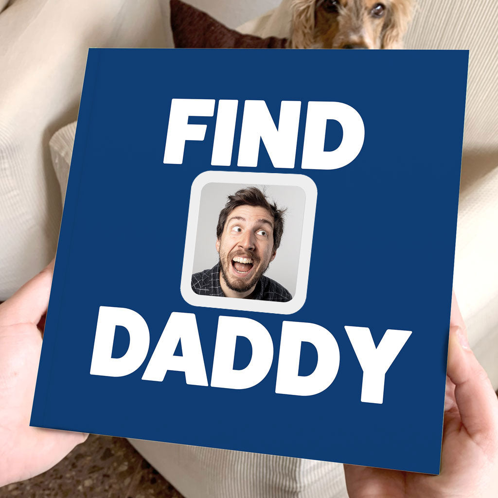 Personalised Daddy Gift Book 'Find Daddy'