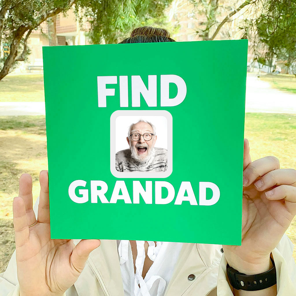 Personalised Gift For Grandad 'Find Grandad'