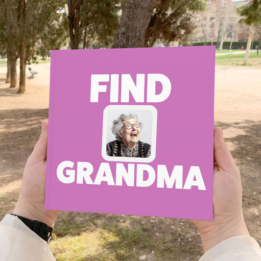 Personalised Gift For Grandma 'Find Grandma'