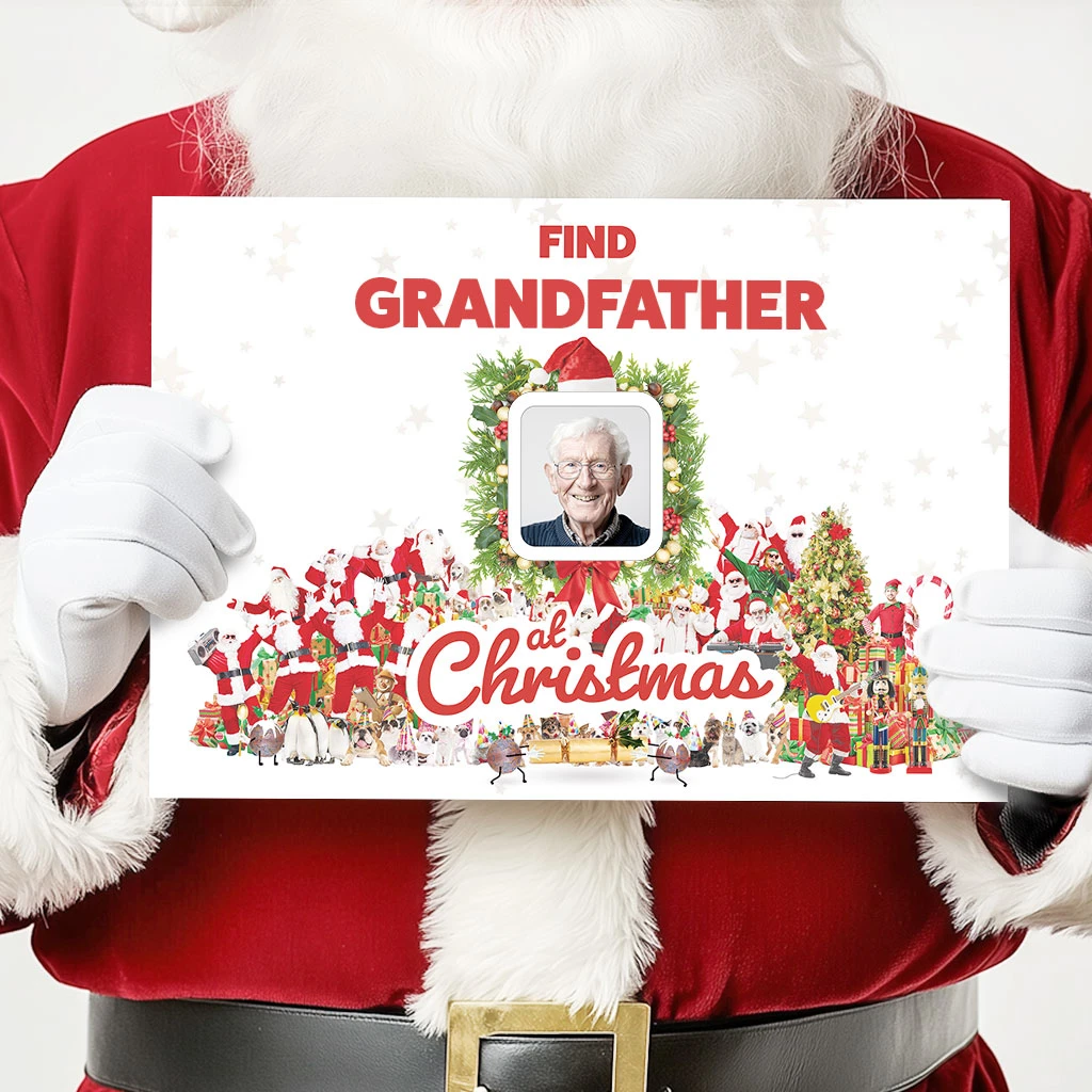 Find grandfather at christmas