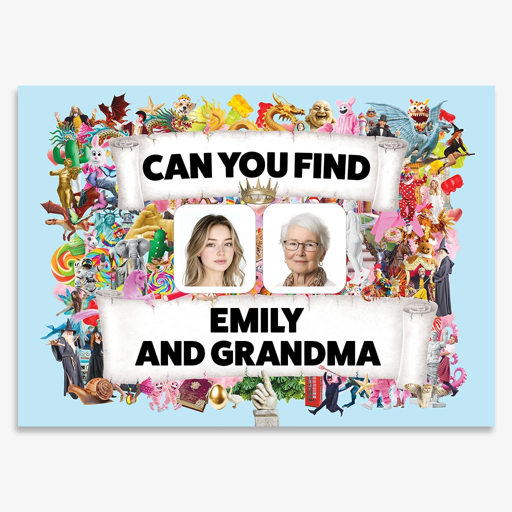 Can you find grandma and me