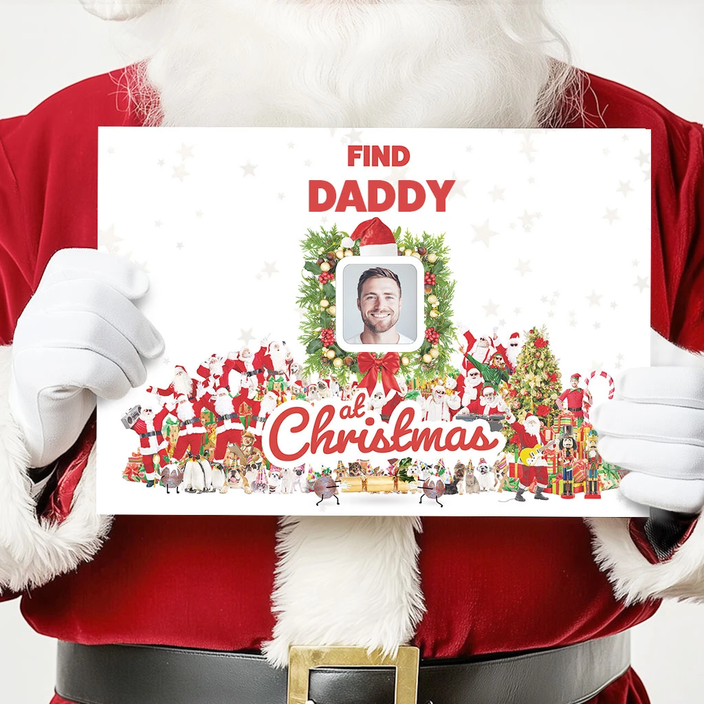 Find daddy at christmas
